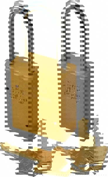 Lockout Padlock: Keyed Alike, Aluminum,